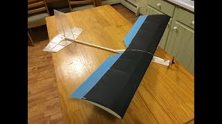 Ultralight RC Balsa Slow flyer  Build And Maiden Flight [upl. by Gokey]