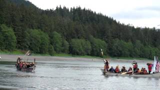 Celebration 2012  Canoe Teams Arrive [upl. by Weisler745]