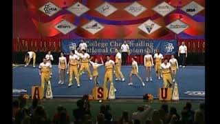 Arizona State University  Cheerleading 2005 [upl. by Ennairam418]