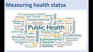 Measuring Health status [upl. by Artinak]