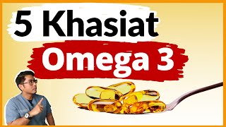 Kesihatan Jantung amp Kolestrol  5 Manfaat Omega 3  Doctor Sani [upl. by Hellah]