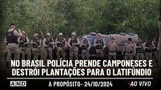 Pistoleiros atacam indígenas e camponeses pelo Brasil Operação na Avenida Brasil  A Propósito 239 [upl. by Ute]