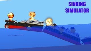 HOW THE TITANIC REALLY SANK  Sinking Simulator 2 [upl. by Rebm]