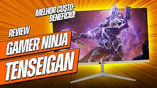 O Melhor CustoBenefício para Gamers 🤩Review Monitor Gamer Ninja Tenseigan [upl. by Ardnossak]