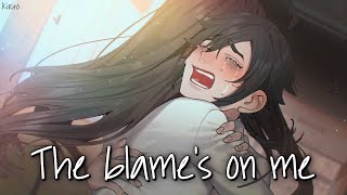 Nightcore  Blames On Me Alexander Stewart  Lyrics [upl. by Htebesile]