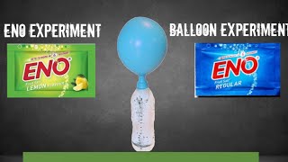 Water eno with Balloon eno experiment  science experiment [upl. by Eloisa]