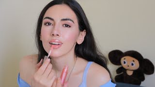 ASMR 💙 Its Time for Open Shoulders amp Lipgloss Kisses 💋 Softly Spoken ASMR ChitChat ft Dossier [upl. by Roselani]