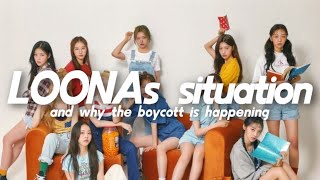 explaining the LOONA boycott [upl. by Arteid]