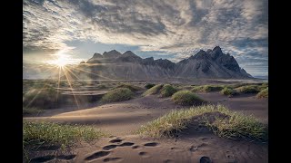 Iceland Vestrahorn 4K [upl. by Klute]