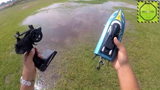 Lancha con Camara de FPV WIFI JJRC S4 Spectre muy ágil y graba vídeo en tu teléfono DRONEPEDIA [upl. by Germin17]