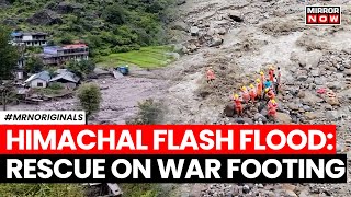 Himachal Pradesh Flash Flood Death Count Mounts To Eight As Over Forty Remain Missing English News [upl. by Ailic]