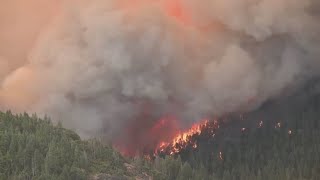 Park Fire Update The latest on the 350000 acre blaze in Northern California [upl. by Annuaerb649]