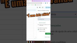 Calendário na célula no googlesheets [upl. by Nagaem]