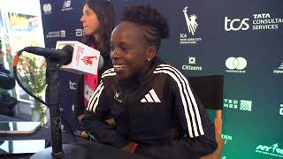 Peres Jepchirchir Reveals She Has Injury And May Not Run At NYC Marathon 2023 [upl. by Anel]