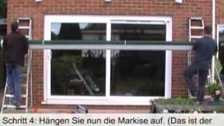 Montagevideo für Markisen [upl. by Aneela395]