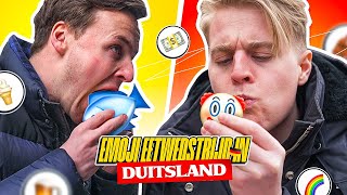 BANKZITTERS EMOJI EETWEDSTRIJD IN DUITSLAND [upl. by Ayote]