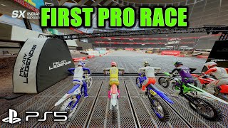 My First Ever PRO RACE on MX vs ATV LEGENDS INSANE PACE [upl. by Nnaaihtnyc279]