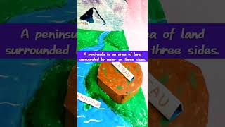 Landforms 3D Model  Landforms project  Make Landforms of Earth  Landforms of India school project [upl. by Cuttler]