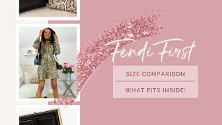 FENDI FIRST Review Size Comparison amp What Fits Inside [upl. by Kared223]