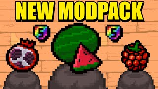 This NEW Modpack Makes Isaac 🍓 FRUITY 🍓 [upl. by Oirevas]