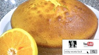 PAN DE NARANJA  VickyRecetaFacil [upl. by Adnaluoy]