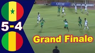 FINAL ⛔️ SENEGAL VS MALI 3  3 football Full highlight can [upl. by Gery180]