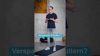 Schulter kreisen gegen verspannte Schultern  Übung zum Schulter entspannen topfitstudio shorts [upl. by Leidag]