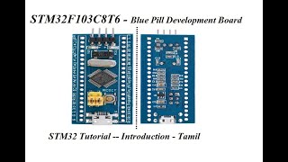 STM32 Tutorial Introduction  STM32F103c8t6 BluePill Development Board  Tamil [upl. by Macur163]