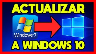 ✅COMO ACTUALIZAR WINDOWS 7 A WINDOWS 10 [upl. by Atiekal161]