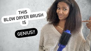 THE BEST Blow Dryer Brush for TYPE 4 Natural Hair [upl. by Ellives989]