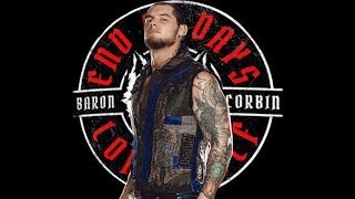 Baron Corbin Theme I Bring the DarknessEnd of Days Lyrics [upl. by Sukram]