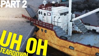 Can Damaged Boat Sink ► Teardown Gameplay Walkthrough Part 2 [upl. by Bob]