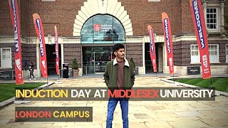 Induction Day At Middlesex University I Sep 2022 I London Campus I Vlog [upl. by Akinert]