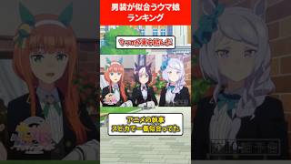 男装が似合うウマ娘ランキング ウマ娘プリティーダービー [upl. by Kira]