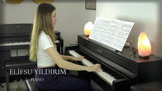 Elifsu YıldırımFantasia in D minor K397 Wolfgang Amadeus Mozart [upl. by Bernj]