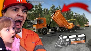 Naprawiamy NIEMIECKIE autostrady i LEJEMY BETON w STRAßENMEISTEREI SIMULATOR 😁 [upl. by Vanni620]