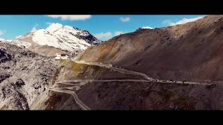 Stilfser Joch  Driving up in a BMW M2 including drone recordings DJI Mavic Air 4k [upl. by Anaejer950]