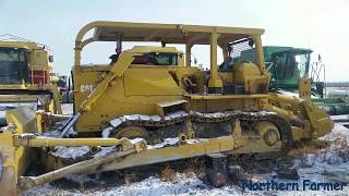 Starting The D8K Dozer Cold Start [upl. by Aggappora]