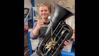 NEW ZO Next Generation quotHybridquot plastic tuba [upl. by Esialb346]