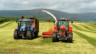 Making Silage with Lely quotStormquot Trailed Forage Harvester BRAND NEW and on Trial by Manufacturer [upl. by Avehsile]