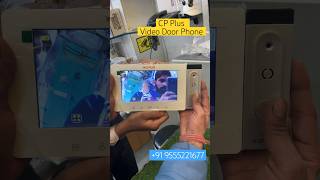 Unboxing CP Plus Video Door Phone  VDP   7 inch Colour Display  Intelligent Video Door phone [upl. by Akcired]