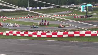 Start heat KZ BC FG Saturday CIK FIA World KZ Champs 2017 [upl. by Aridni]