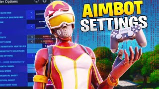 These NEW Settings Give You AIMBOT  Fortnite Best Settings [upl. by Ainimreh104]