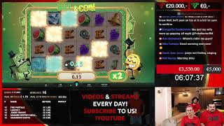 18 🔴 €17000 BONUSHUNT 24HR CHARITY STREAM WITH WINNINGONLIFE MAXIMUS amp NEDERGAMING 🔴 [upl. by Ymmac]