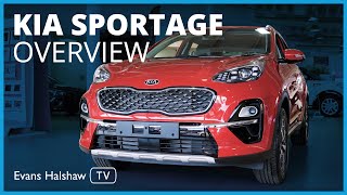 Kia Sportage Overview Walkaround and features  Evans Halshaw TV [upl. by Lipfert]