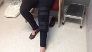 KNEE IMMOBILIZER [upl. by Eirtemed447]