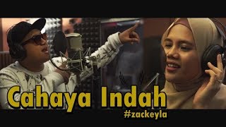 Cahaya Indah Official Lyric Video zackeyla [upl. by Avin]