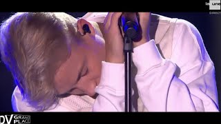 Loïc Nottet  quotMrMmequot FIRST live Grand Place de Bruxelles [upl. by Idnal]