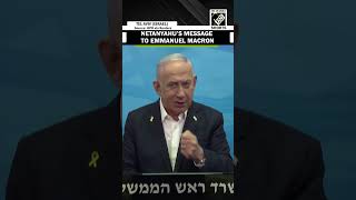 “What a disgrace” Netanyahu slams Macron’s call to halt arms shipments to Israel amid Gaza war [upl. by Anhej]