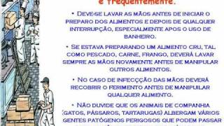 As 10 Regras de Ouro da OMS para a preparação higiênica dos alimentos [upl. by Rochester]